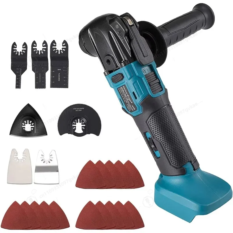 

18V Brushless Oscillating Multi Tool cordless multi function tool cordless woodworking tool compatible 1830 1840 1850 1860