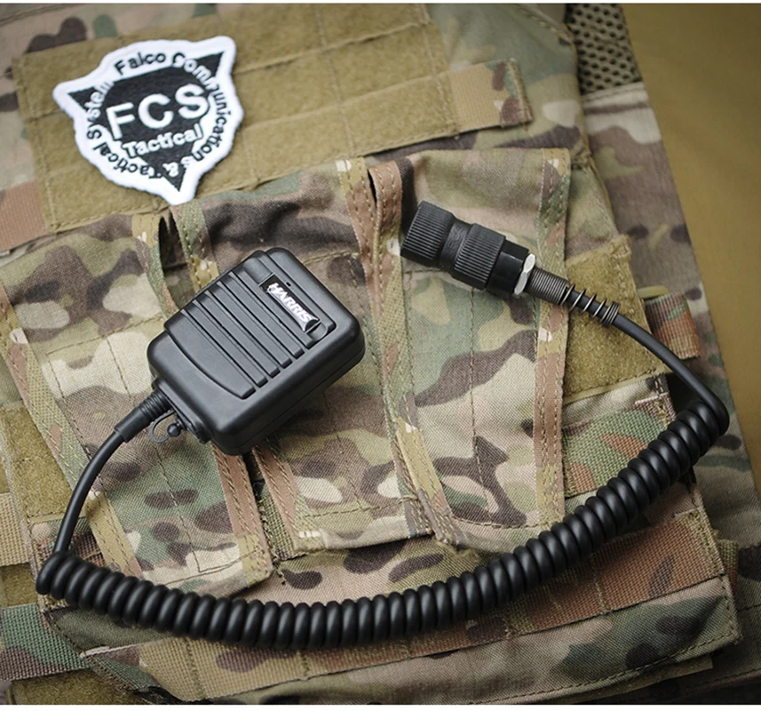 fcs-tactical-universal-radio-hand-mic-6-pin-connector-for-an-prc-148-152-radios