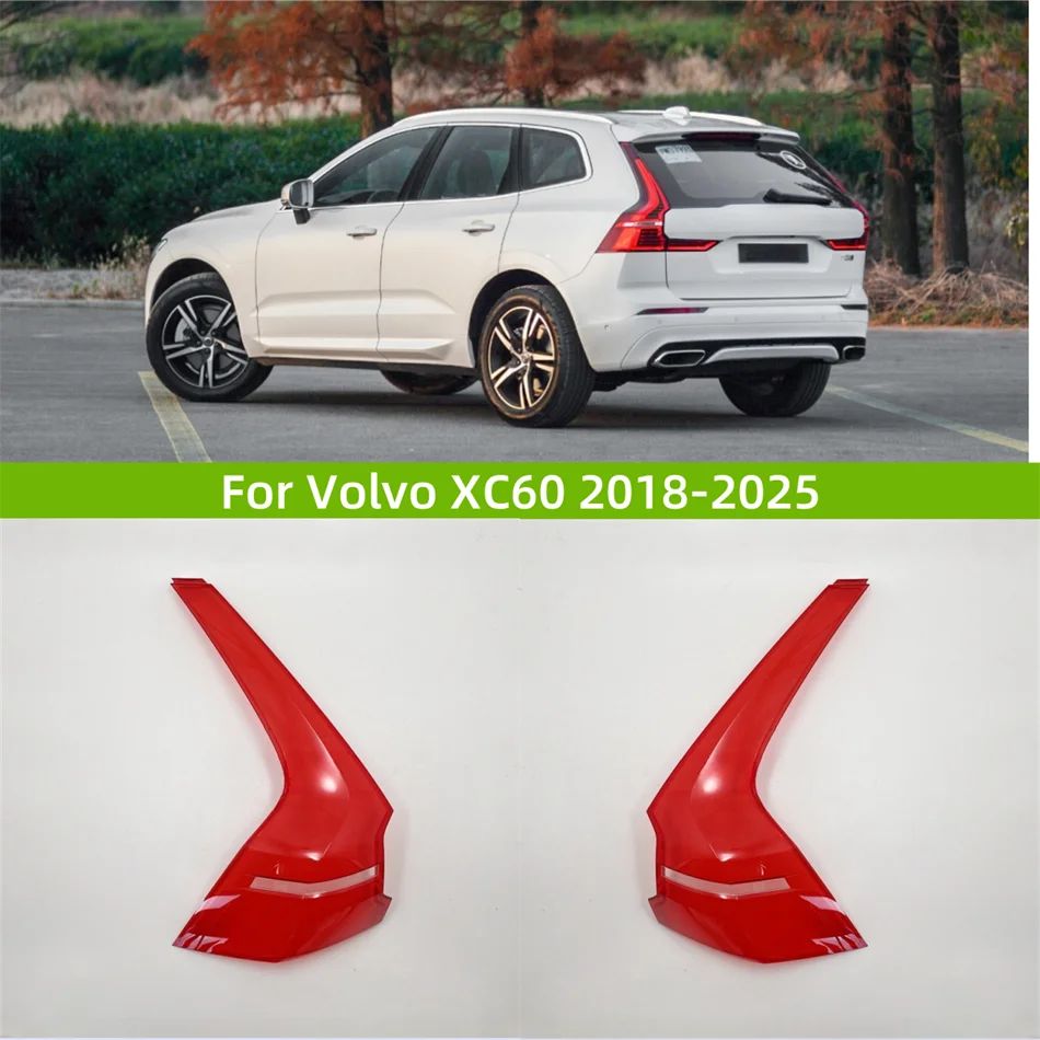 

For Volvo XC60 2018 2019 2020 2021 2022 2023 2024 2025 Rear lamp cover rear lamp housing red rear lamp cover