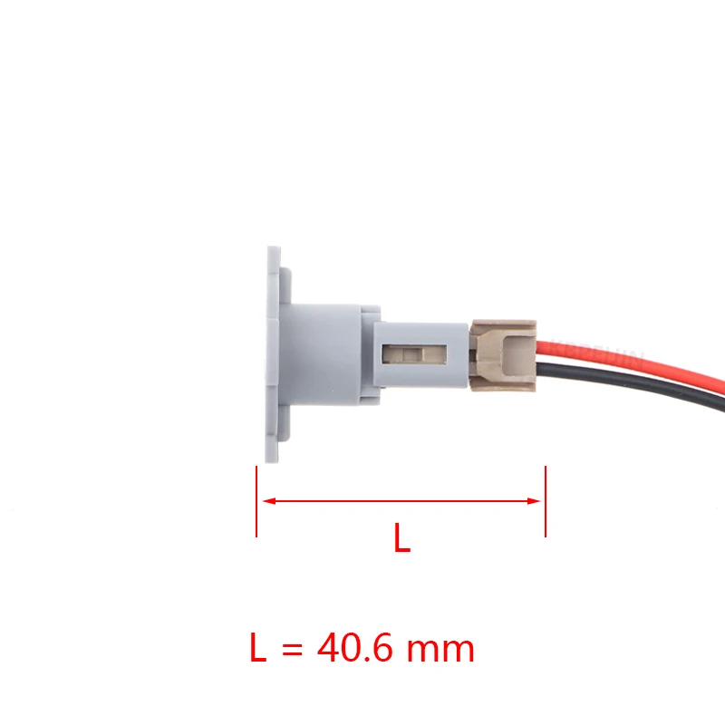 1x لكيا فورتي هيونداي رينا لوحة ترخيص ضوء T10 W5W لمبة حامل مقبس توصيل محول الملحقات