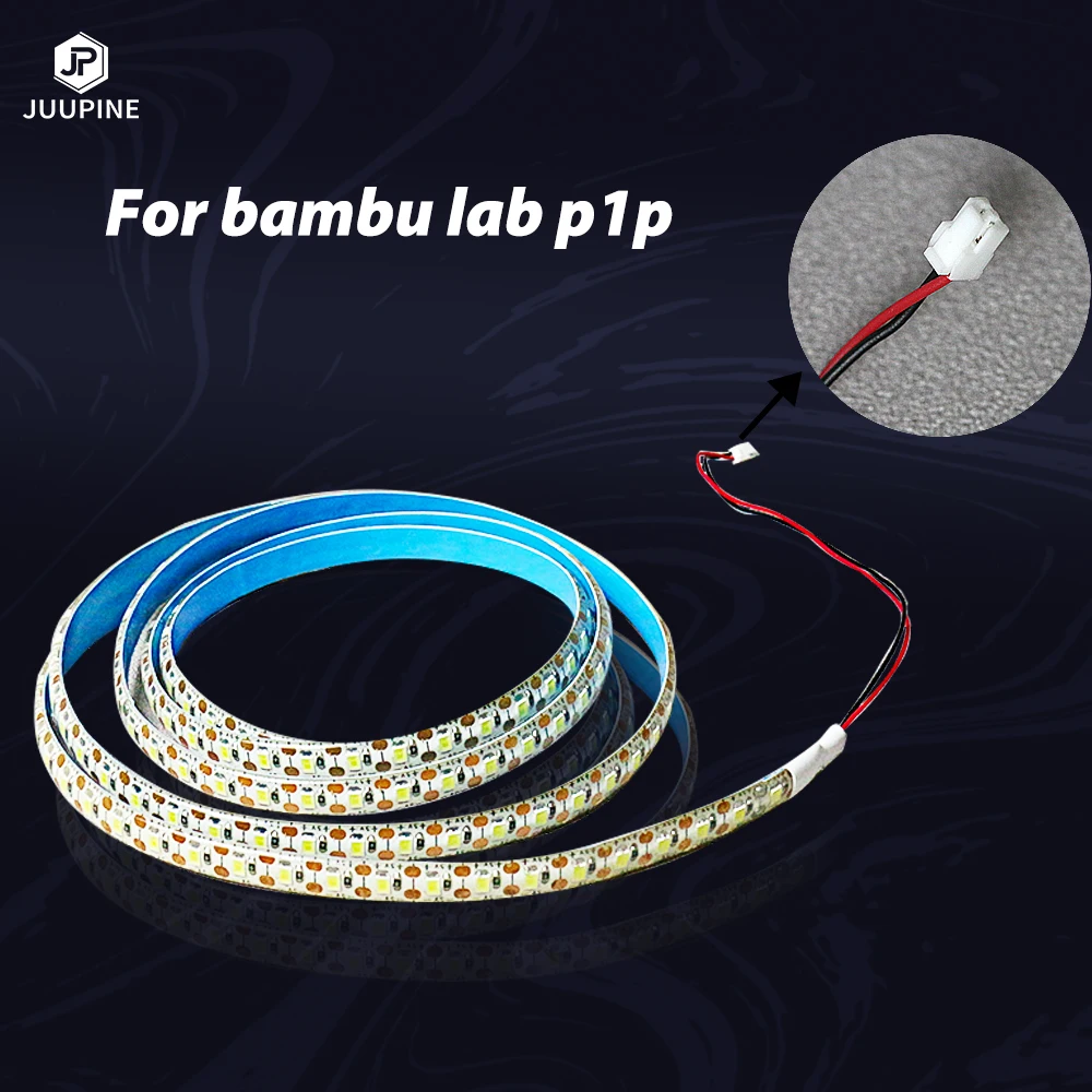 0.3A LED Light Kit For Bambu Lab Light P1p P1s X1 X1C LED Light Strip 5V 150cm IP44 High-end Lighting Lamp Bright For Bambulab