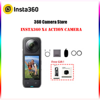 Insta360 X4 Action Camera 2290mAh Battery 8K30fps Video 10M Waterproof FlowState Stabilization  Insta 360 X 4 Camera In Stock
