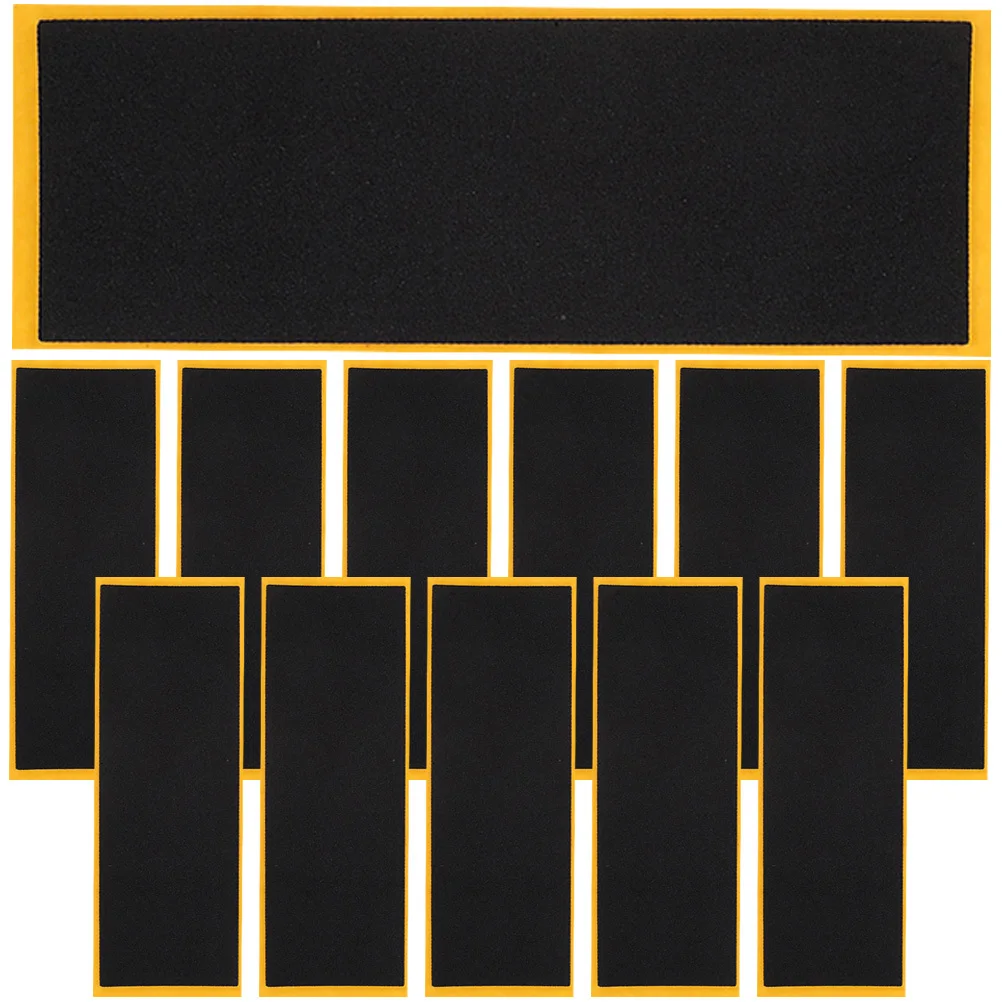 12 stücke Griffbrett Grip Band Schaum Für Finger Skateboard Anti Skid Ersatz Aufkleber Rutschfeste Oberfläche Spaß Zubehör Mini