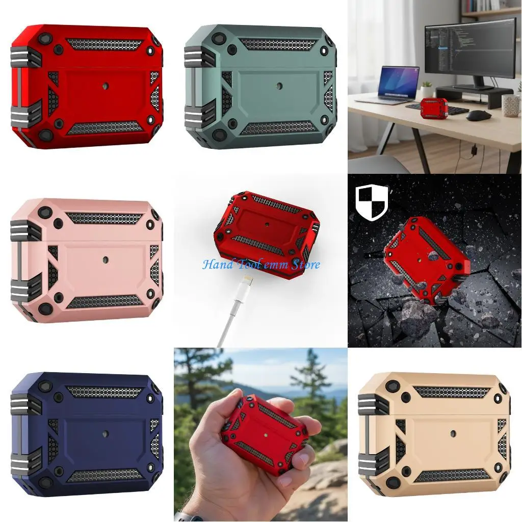 

H37F Secure Earbuds Cover Carabiner Clip For Sports Travel Daily Commute AntiSlip