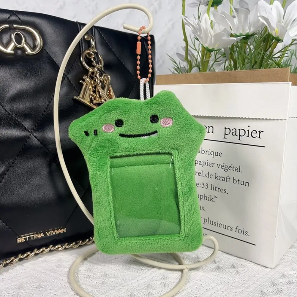 

Keyring Capybara Plush Photocard Holder Soft Korean Style Bus Card Holder INS Animal ID Card Cover Girl/Lady