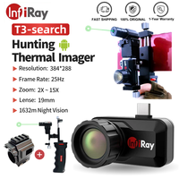 InfiRay Xinfrared T3 Infrared Thermal Imager Monocular Night Vision Thermal Camera for Andriod Phone Outdoor Hunting With Laser