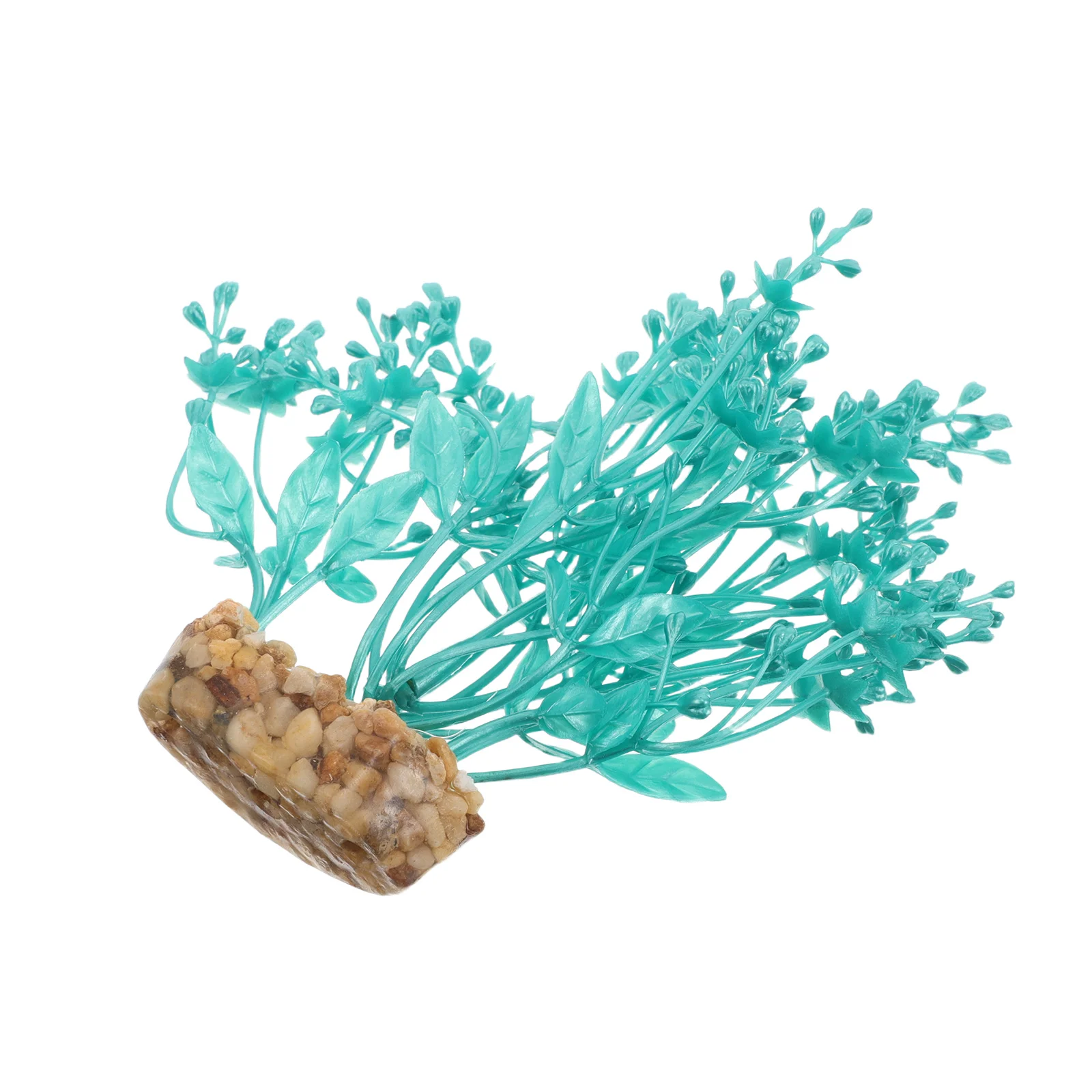

Aquarium Fish Tank Plastic Plants Decorations Artificial Decorative Green Fake Decors