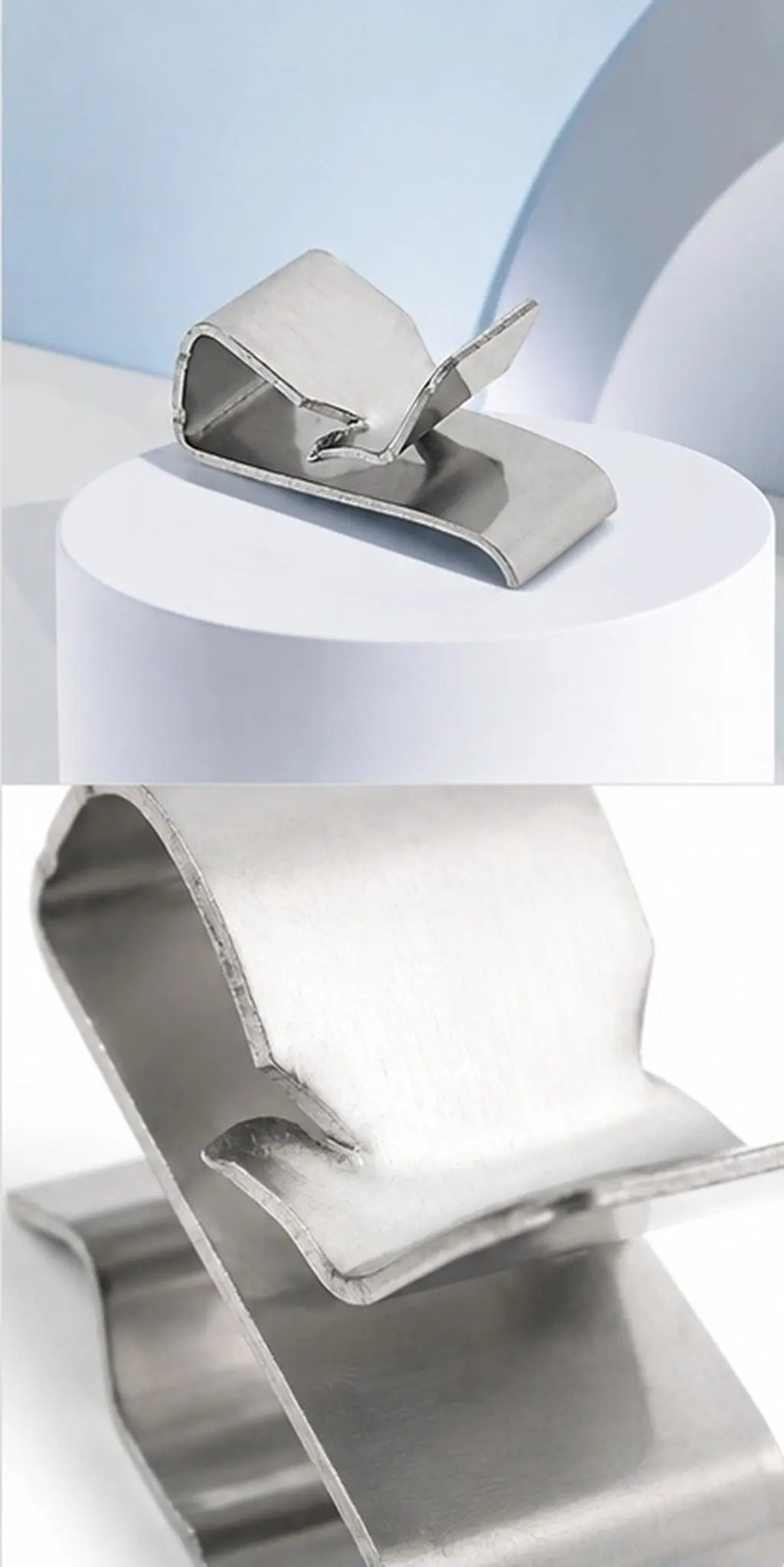 25pcs Stainless Steel Solar Cable Clips for Wire Management & Photovoltaic Panel Installation