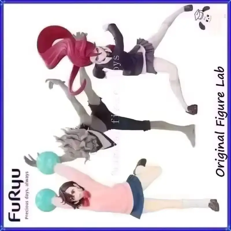In Stock Original FuRyu Trio-Try-iT Dandadan Momo Ayase/Islay/Ocalun Anime Figures Trendy Toys