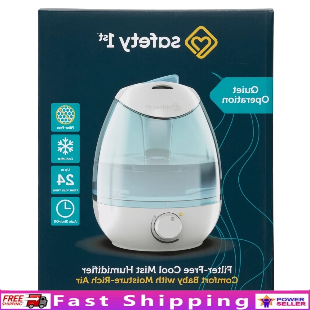 

Прохладный увлажнитель тумана, фильтр, ультразвуковой, для детской комнаты, тихий, автоматическое отключение, регулируемый контроль тумана, легко заполняемый, портативный