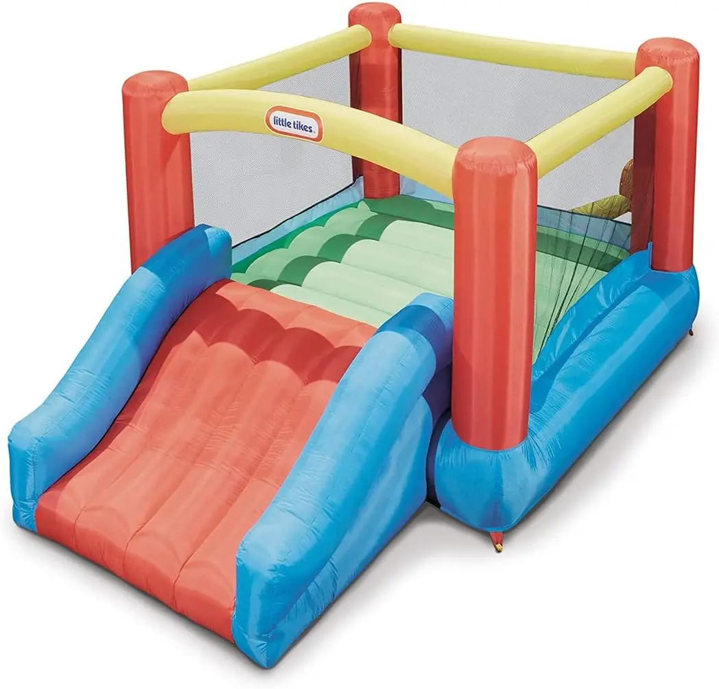 Jr. Jump 'n Slide Bouncer, veelkleurig
