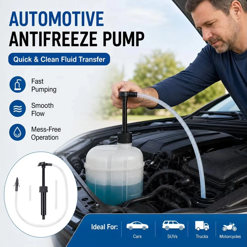 Lubricant Car Fluid Transfer Pump Transmission Fluid Pump Gear Oil Pump for 28/38 MM Gallon Bottles & Wide Mouth Quart Bottles