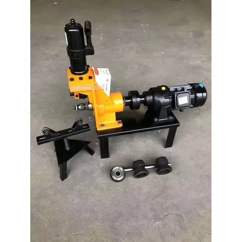 76mm-325mm Roll Groover 76-219mm Pipe Electric Power Tube Grooving Steel Pipe and Tube Roll Grooving Machine
