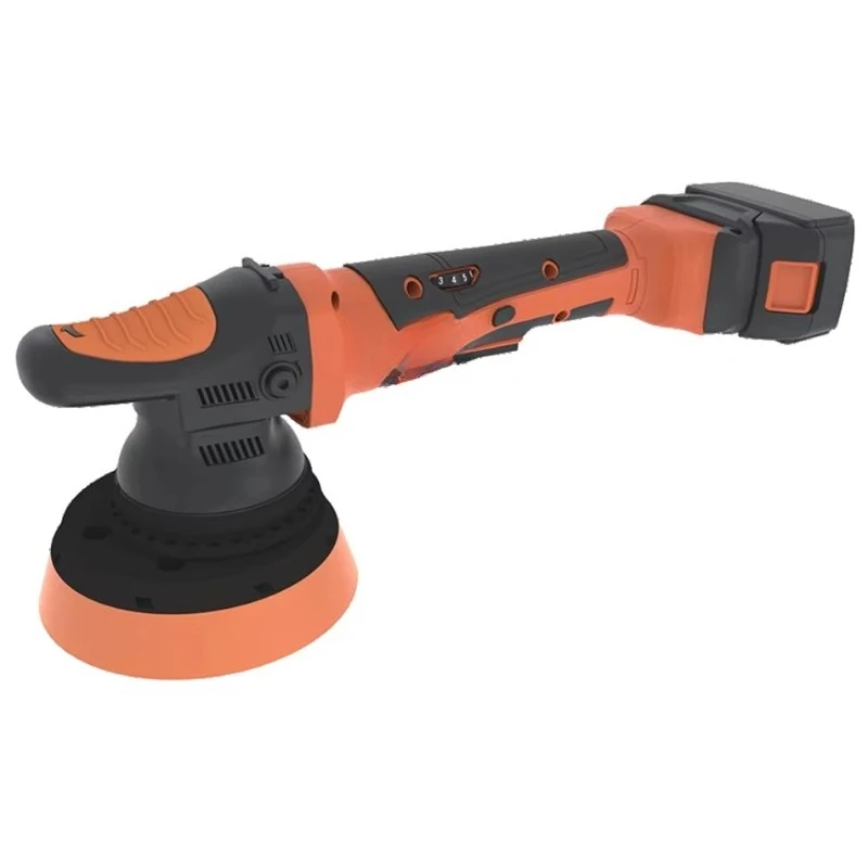 20V Cordless DA Polisher 9/15/21mm Orbits 5