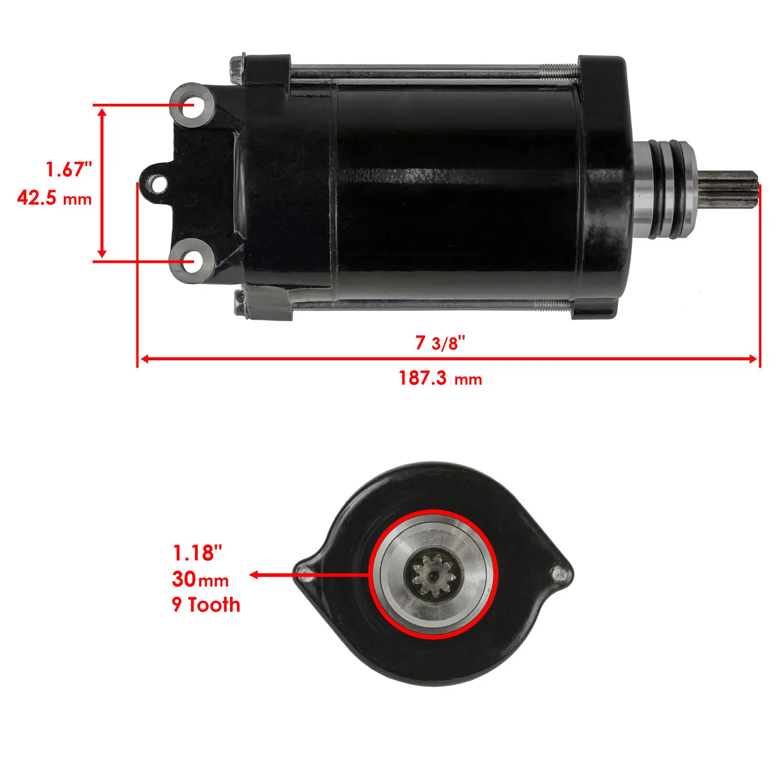 278000987 278001937 Starter & DRIVE per Seadoo GSX LTD 951cc / GTX 951cc 278-000-987 278-001-937 Jetski