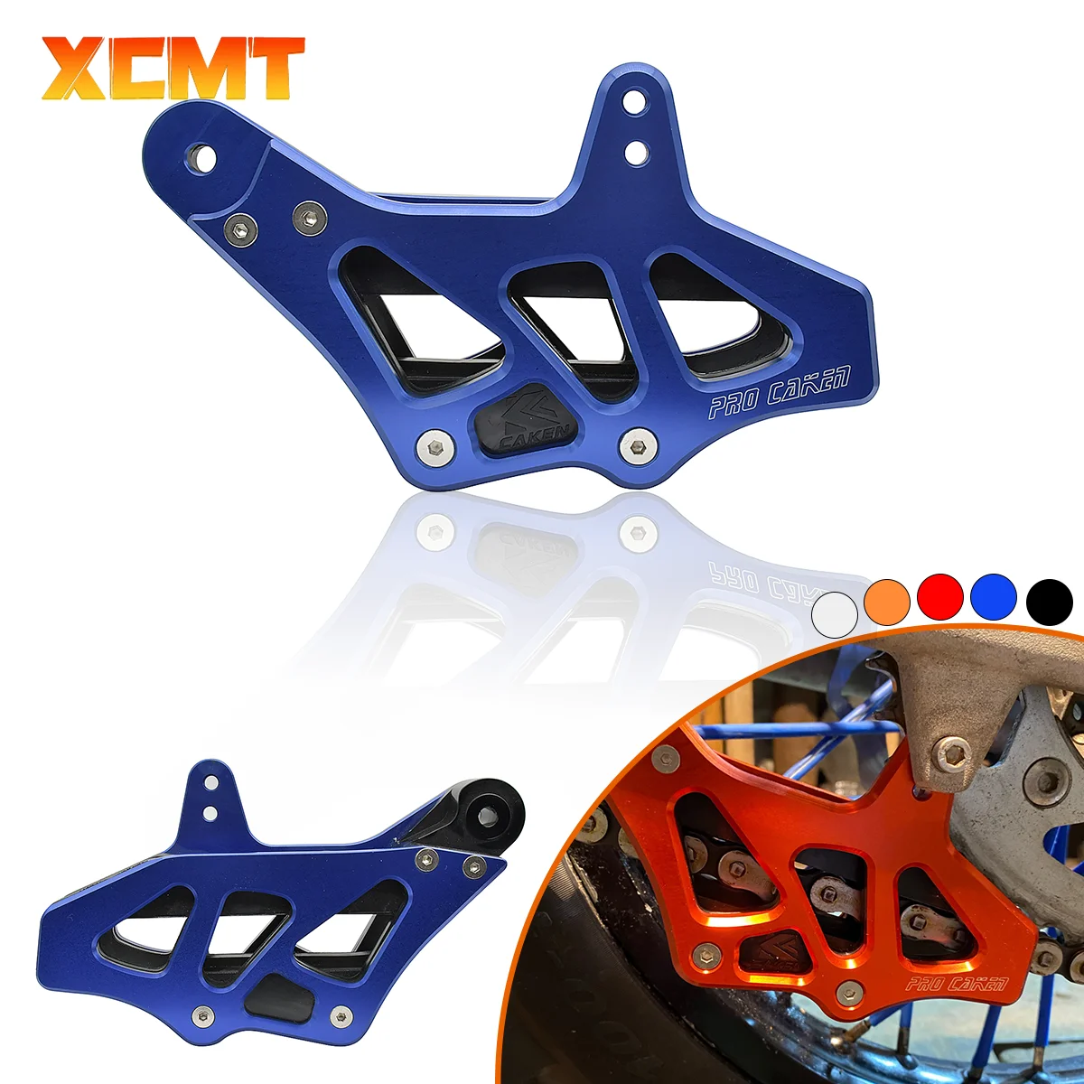 Motorcycle CNC Aluminum Chain Guide Guard For KTM EXC EXCF SX SXF XCF XCFW Husqvarna FC TC FE TE FS FX TX 85 125-501 2014-2022