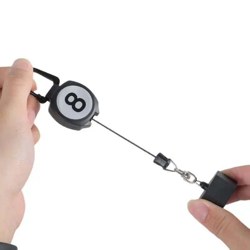 652F プールチョークホルダー 格納式バックル付き キューチョークボックス ビリヤード台アクセサリー