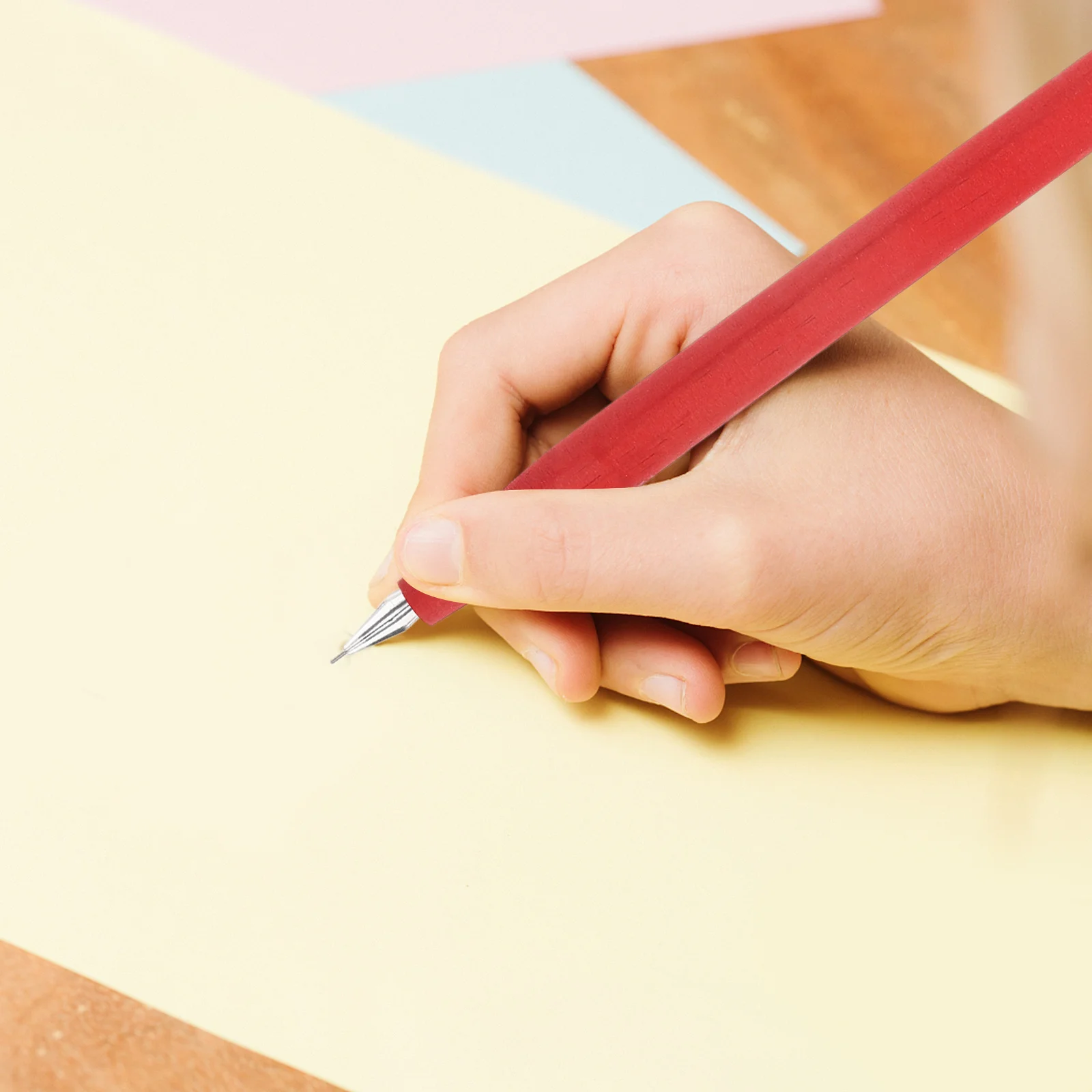 

Snowman Christmas Pens Wooden Carved Gel Ink Refill Smooth Writing Holiday Gift for Family Friends Stocking Stuffer Supplies