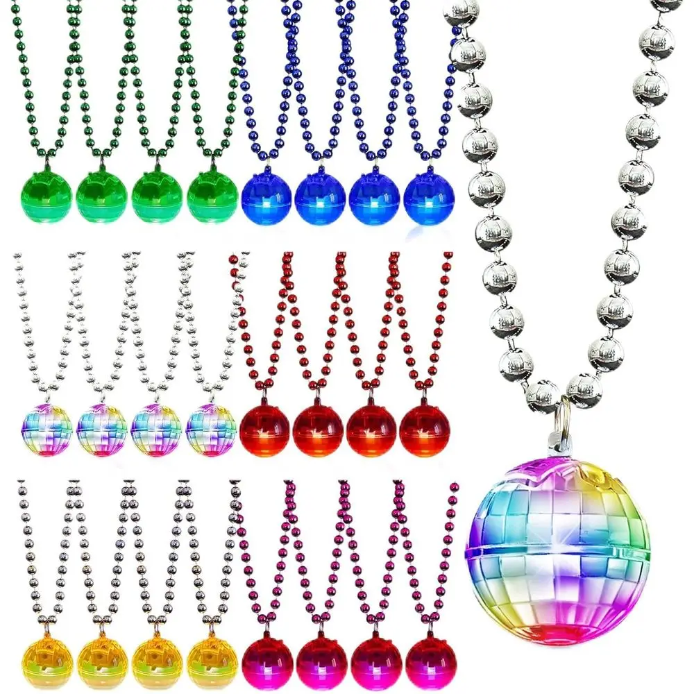 

24-Piece LED Disco Ball Kit for 70s-Themed Parties, Mini Discos, and Stage Effects