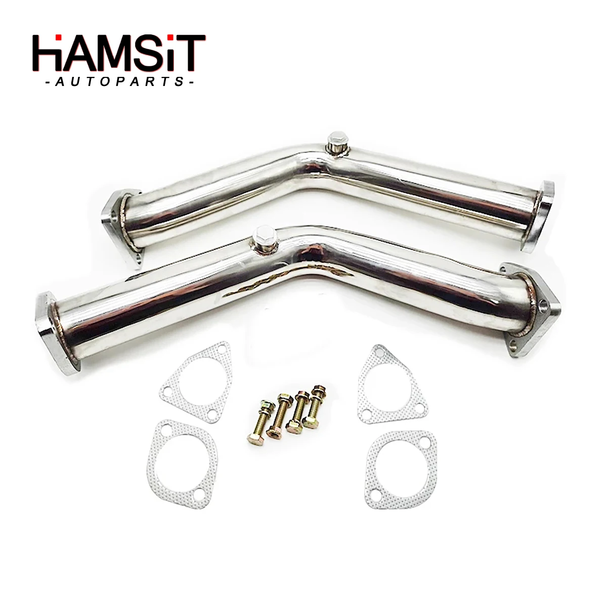 Hamsit Exhaust Downpipe For Nissan 350Z G35 Z33/G35 V35 VQ35DE 03-06