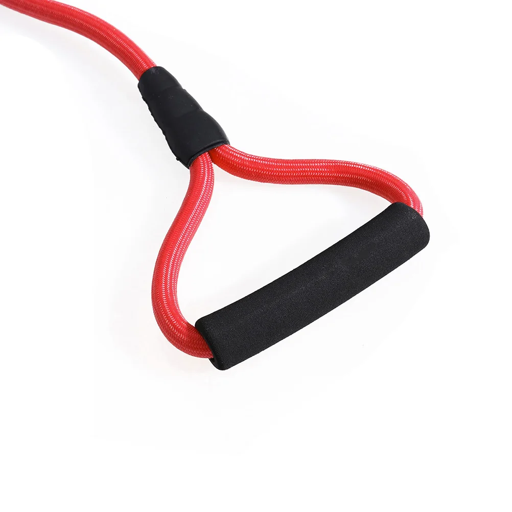 

Double Head Dog Rope Outdoor Pulling Rope Practical Traction Rope Creative Training Strap Pet Supplies (Red)