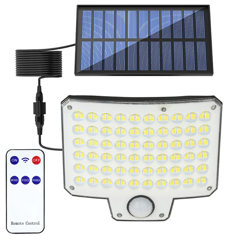 Solar Powered Light With Remote Control, Outdoor Wall Light, For Garden Patio Balcony Outdoor Lighting