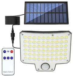 Solar Powered Light With Remote Control, Outdoor Wall Light, For Garden Patio Balcony Outdoor Lighting