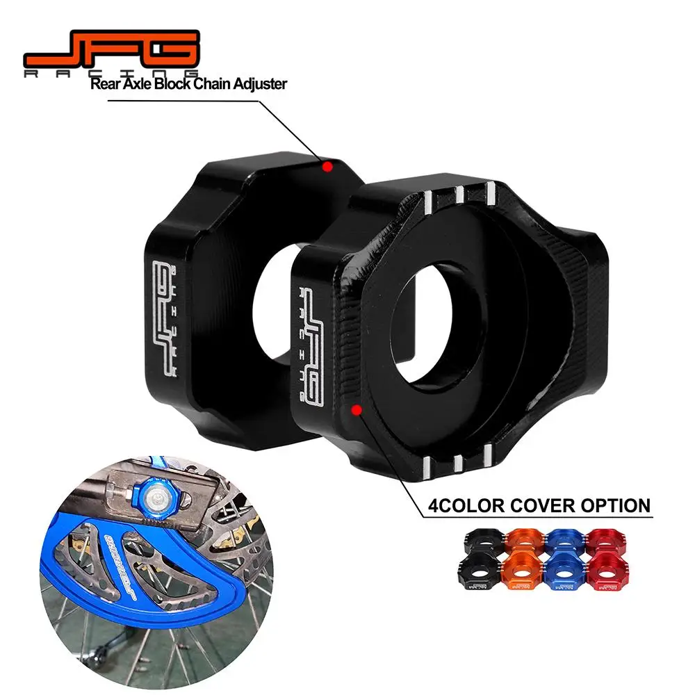 

Motorcycle CNC Rear Chain Adjuster Axle Block Aluminum For E ride Pro SS Electric Dirt Bike E-bike Motorcycles Accessories