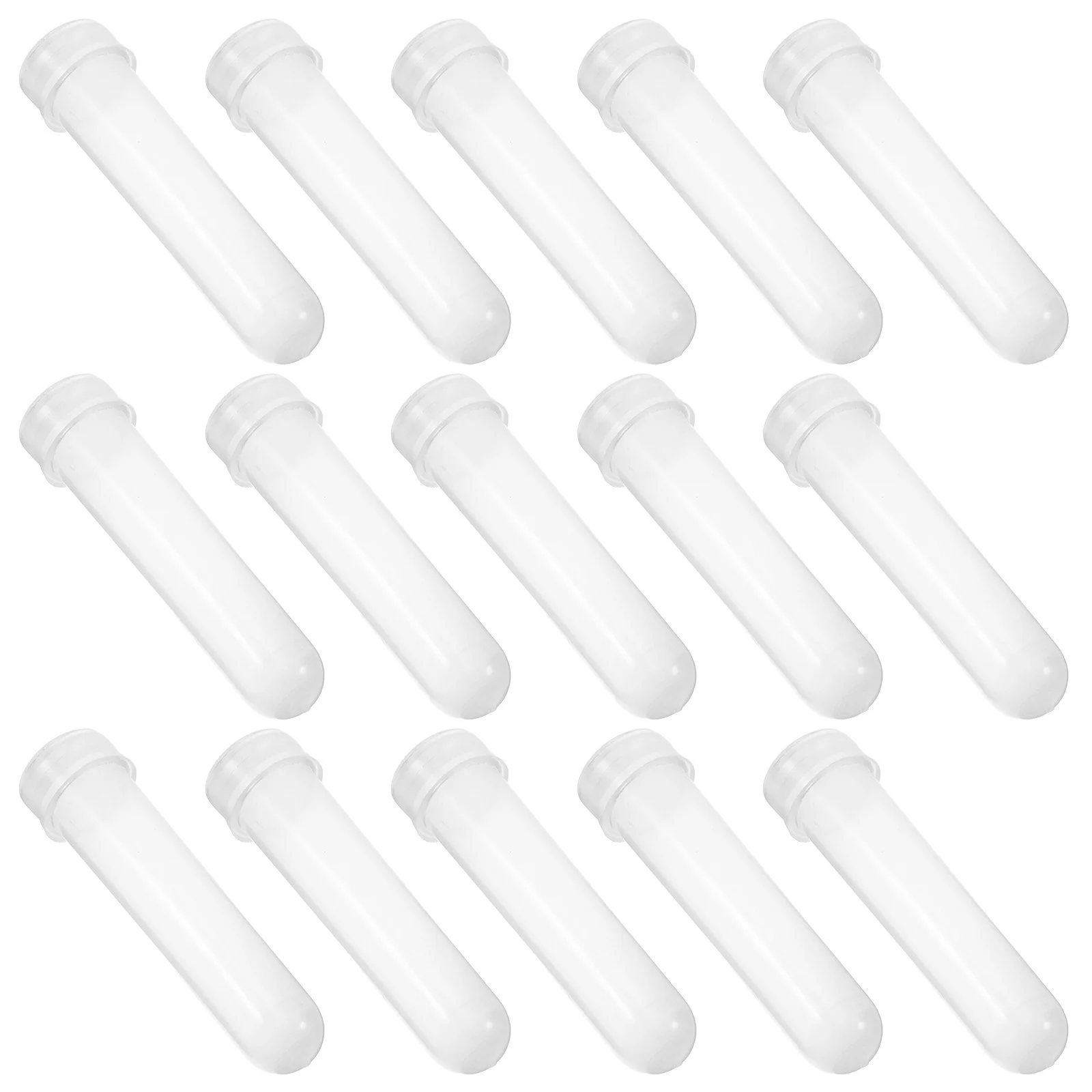 

20Pcs Floral Hydration Tubes Plastic Water Vials Caps Flower Arrangement Enhancement Flower Stem Water Tubes Bloom Freshness