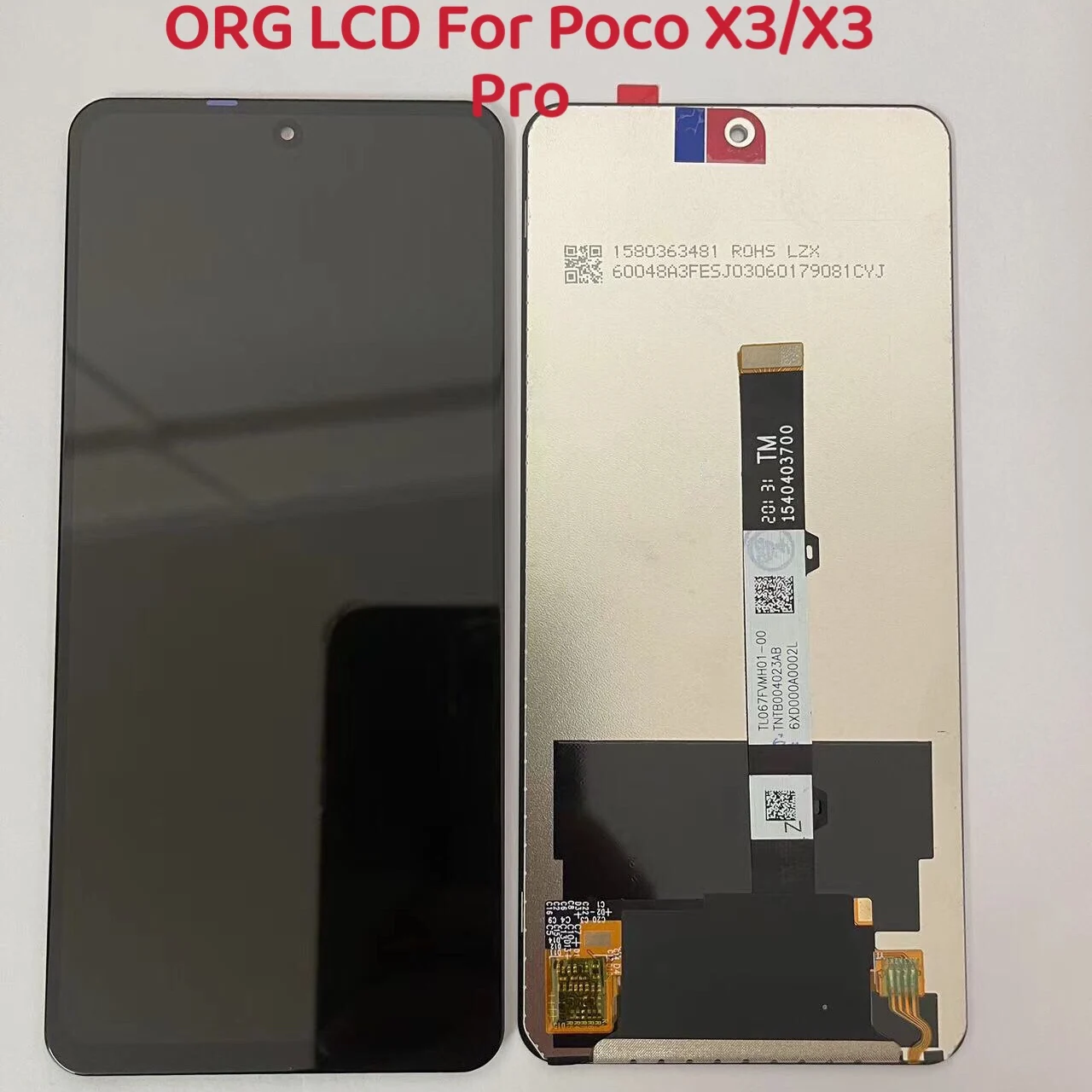 6.67 Original For Xiaomi POCO X3 Display LCD Touch Screen Digitizer For POCO X3 Pro NFC LCD Replacement Parts M2007J20CG Display