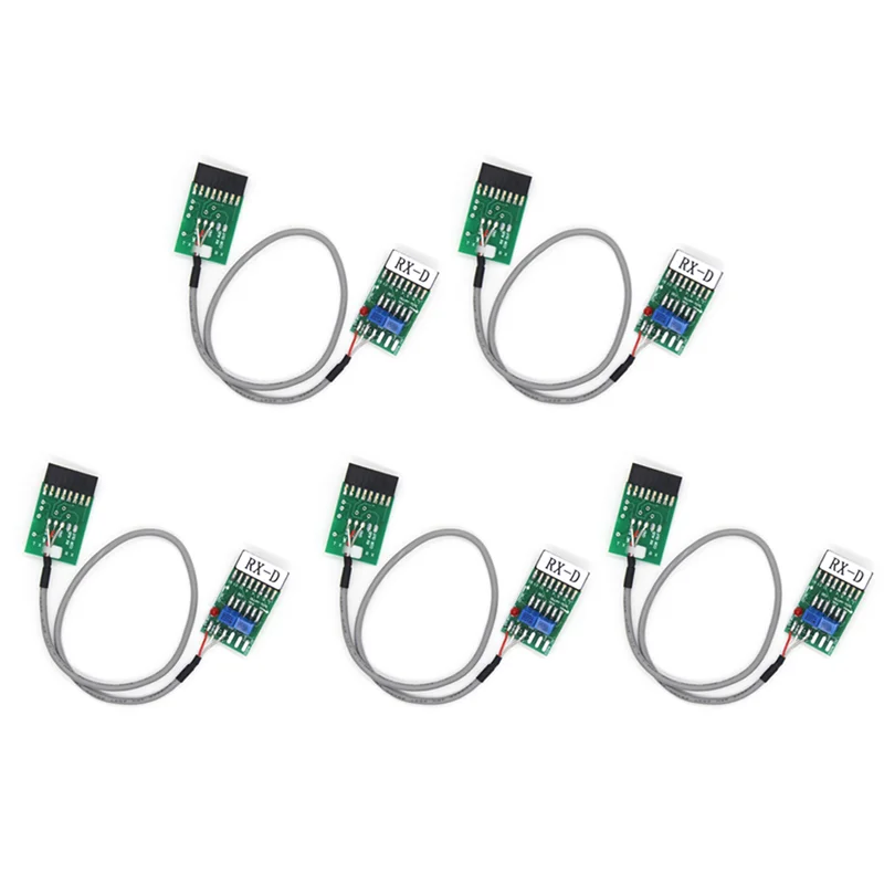 

5X Yinitone Radio Relay Connector Cable TX-RX Time Delay For Motorola GM300 GM338-[A04I]