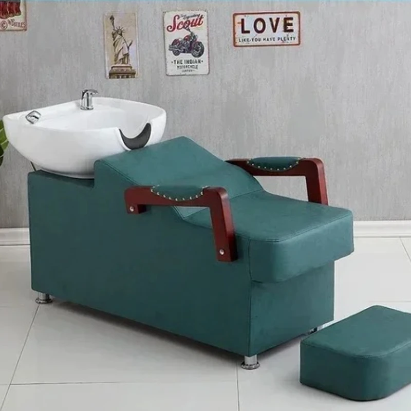 

Italian Minimalism Style Hairdressing Chairs Professional Luxury Minimalistic Shampoo Chairs Comfort Chuveiro Salon Furniture