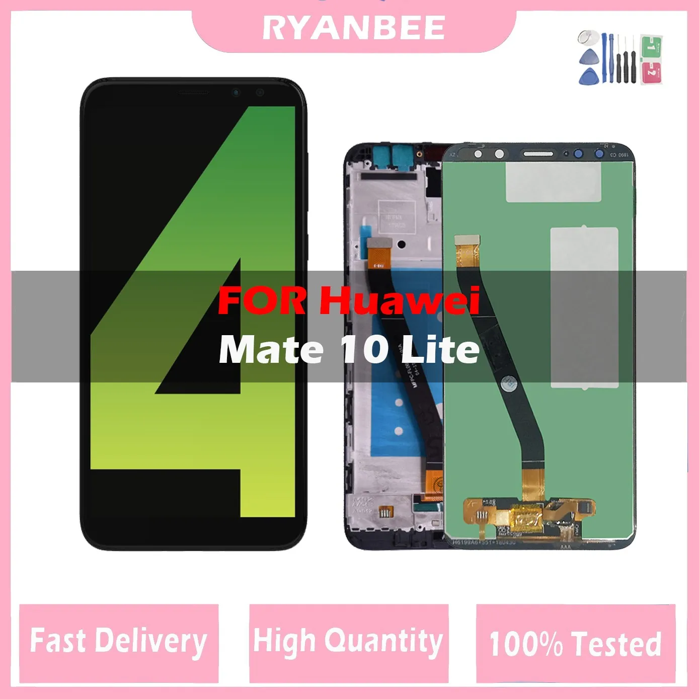 

5.9"LCD For Huawei Mate 10 Lite RNE-L21 RNE-L22 RNE-L01 Display Touch Assembly Replacement Parts For Huawei Nova 2i LCD Display