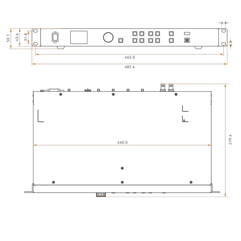 Novastar V6=V1060n All-in-One Controller LED Video Processor,LED Display Processor, LED Video Controller