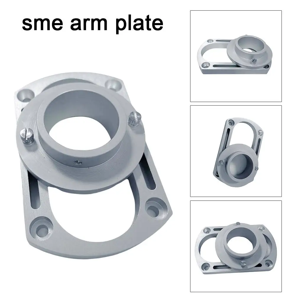 

High-quality Aluminum Alloy Electroplating Material Seat 11-30mm Special Arm Tone Arm Conversion Plate SME Fixed Arm Plate H8S3