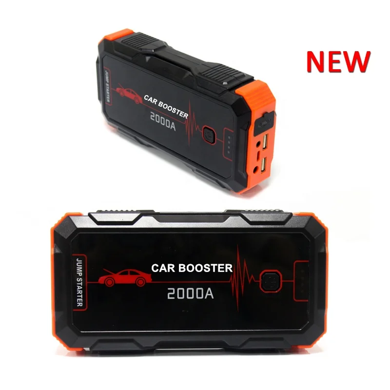 Gligle Portable booster car battery 12v 2000A jump starter and power bank 22000mAH vehicle tools universal car starter