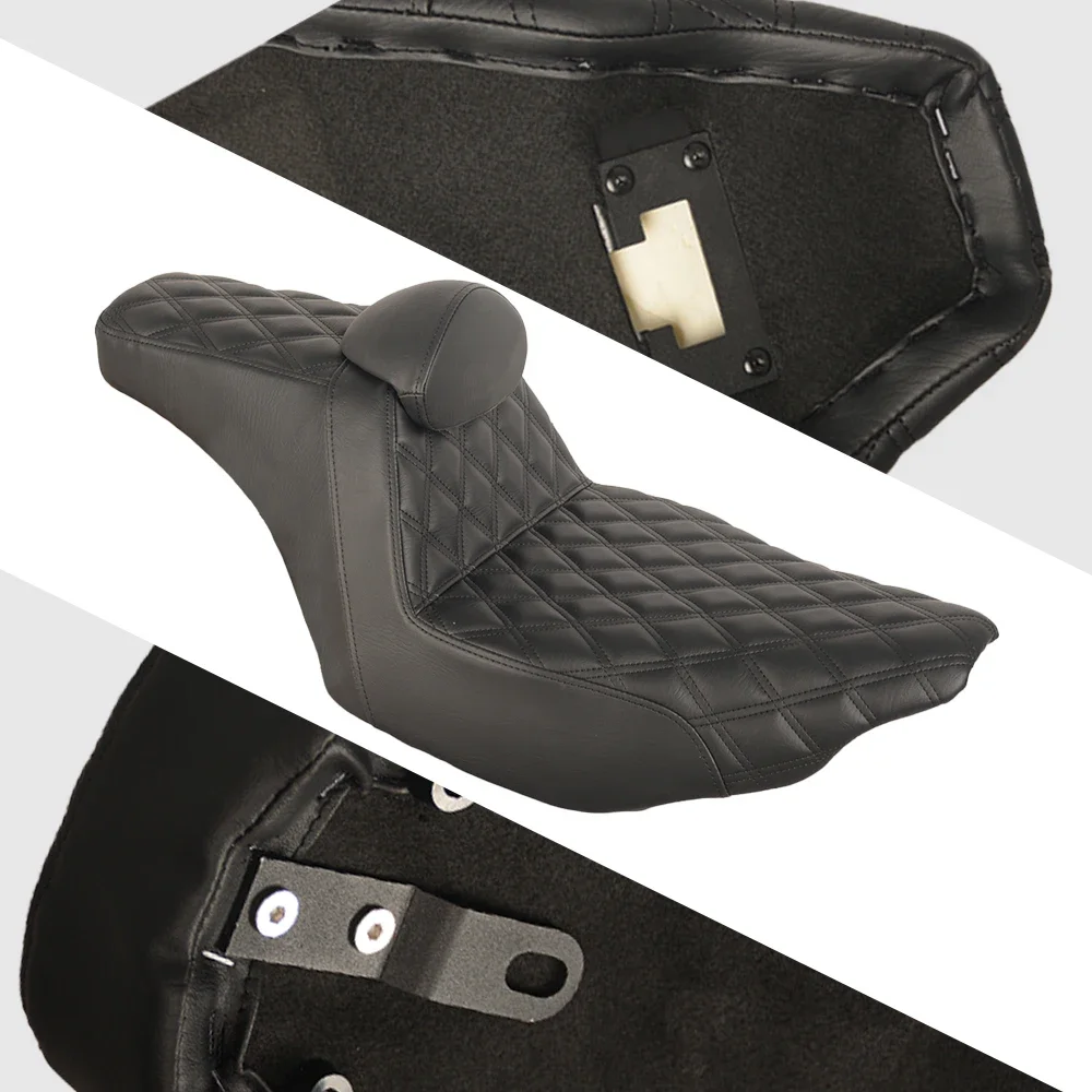 High qualityMotorcycle Step up Seat with Small Backrest for 2023.5-2025 Touring