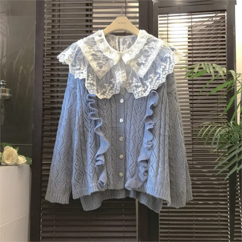 

2023 Pregnant Women's Spring and Autumn Long Sleeve Lace Top Creative Pregnant Women's Long Sleeve Top Maternity Top LF101