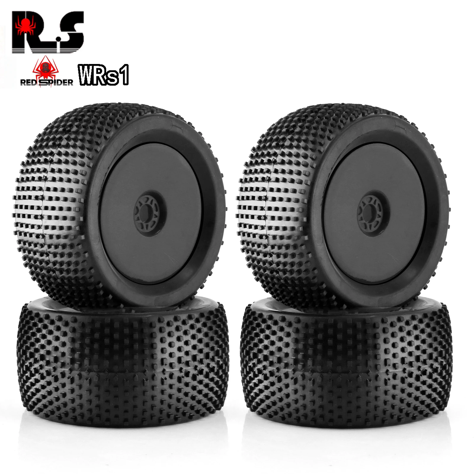 Pneus de caminhão de corrida off road 1/8 rc od 5.51 "e rodas 17mm hex para 1:8 buggy caminhão carro arrma kraton typhon 6s 3s talion 6s