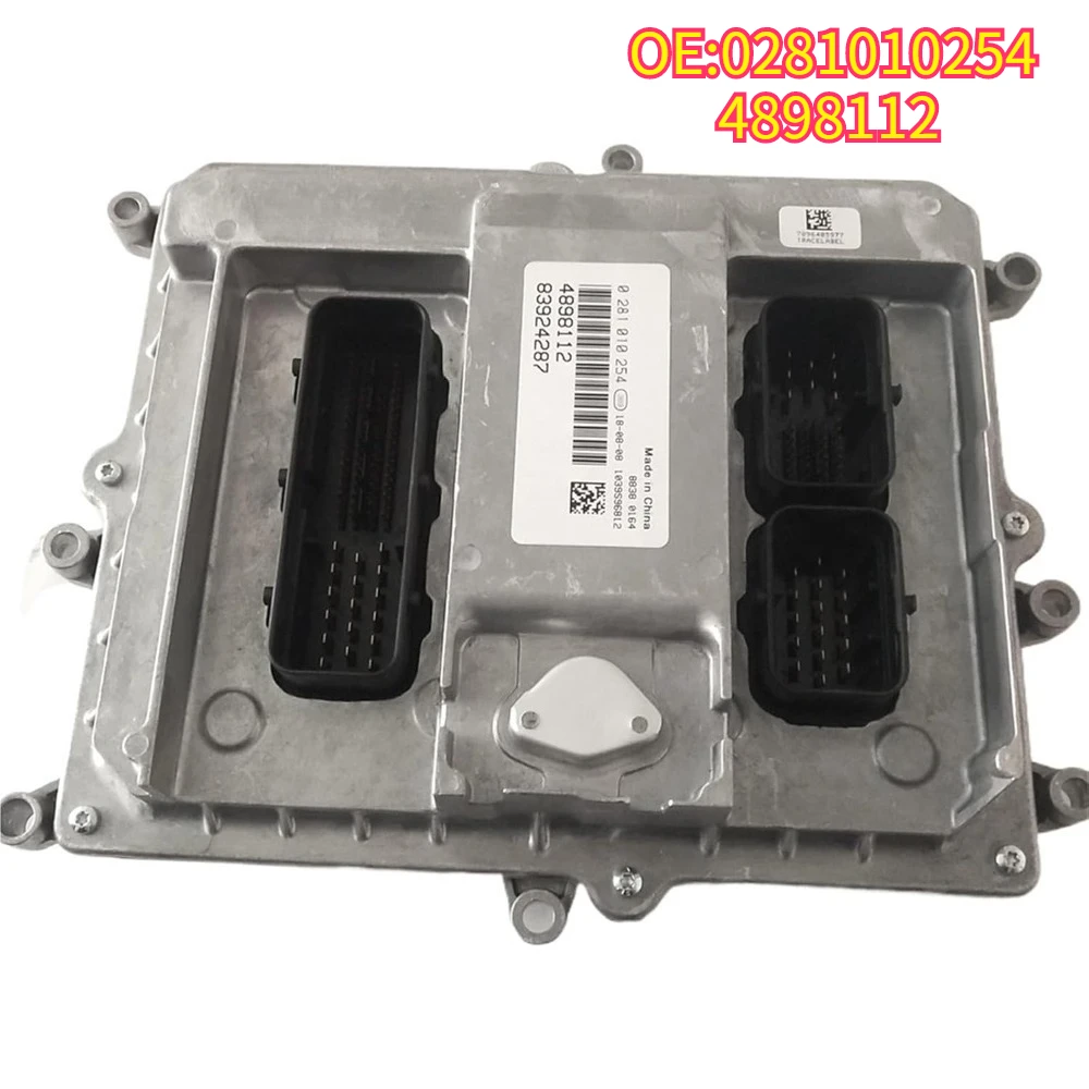 

High quality New For 0281010254 4898112 Motor Computer Boord Ecu Elektronische Regeleenheid Voor Cummins Motor