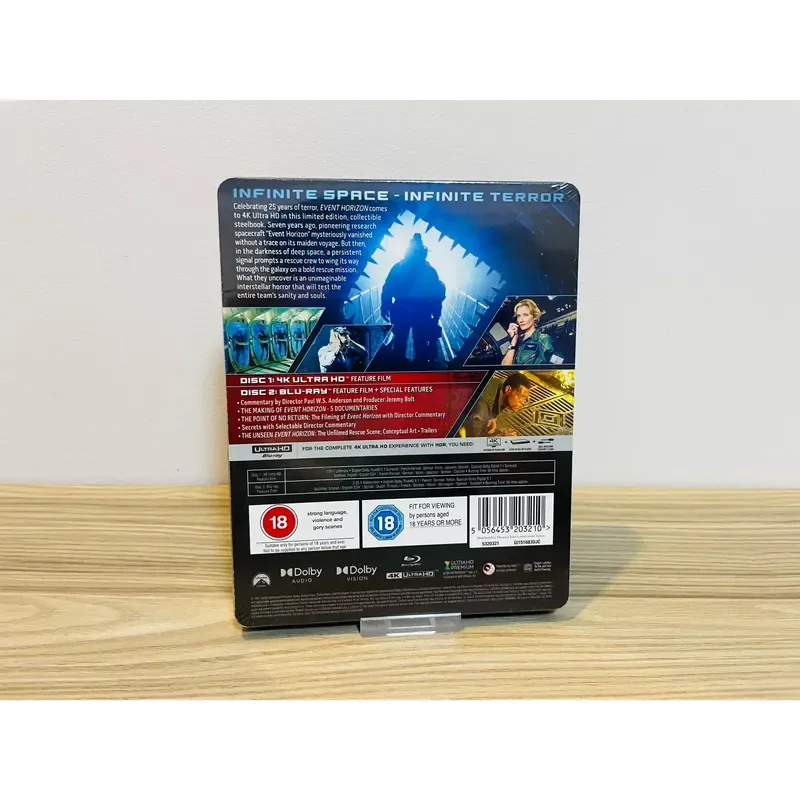 British Version 4K Iron Box with Black Hole Surface Design for High Definition Streaming
