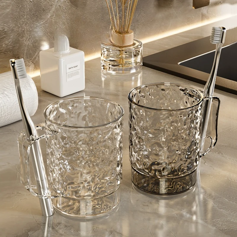 Simple Mouthwash Cup Set High Value Shelf Water Cup Couple Student Toothbrush Cup Washing Cup