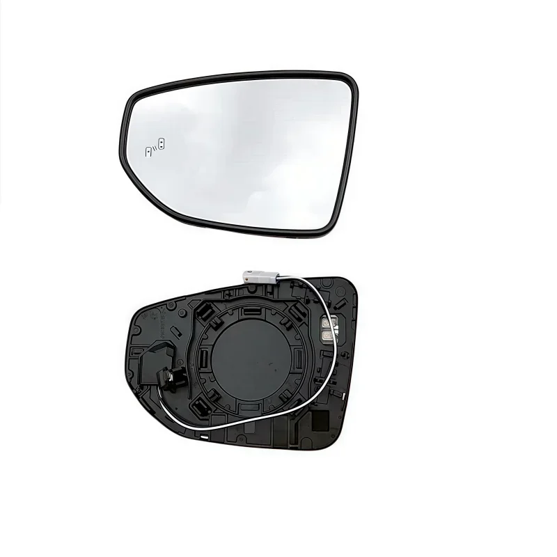 For Lexus ES ES200 ES260 ES300 ES350 2019-2023 Side Mirrors Lens Door Wing Rear View Mirror White Glass with Heating Blind Spot