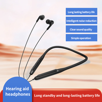 Rechargeable Hearing Aids Neckband Aids Hearing Amplifier Behind The Ear Sound Enhance Device Local Stock