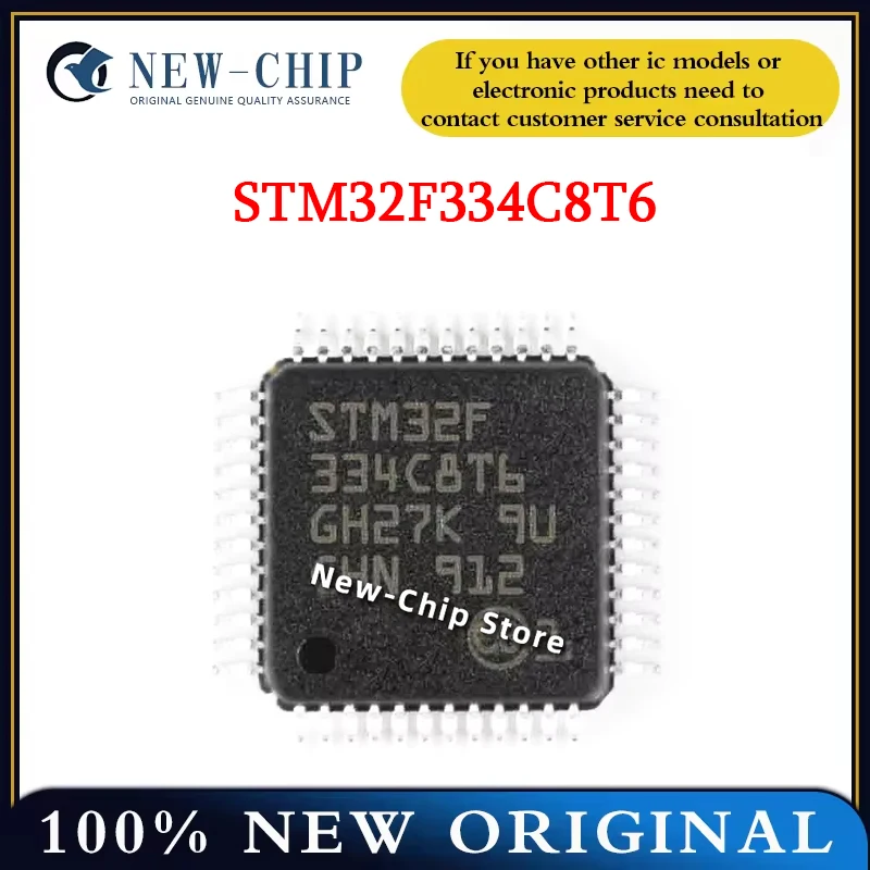 

2PCS-50PCS/LOT STM32F334C8T6 32-bit microcontroller chip electronics LQFP48 New Original STM32F334