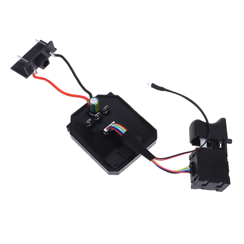 1Pc New control board + 1Pc switch 18V 21V suitable for Dayi 2106 brushless machine electric wrench motherboard accessories image 2