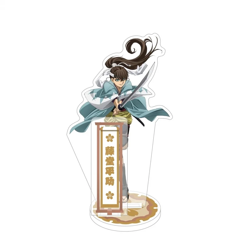 New Anime Hakuoki Acrylic Stand Character Double Insertion Standing Satue Display Collectible Toys Desktop Decor Figure Props