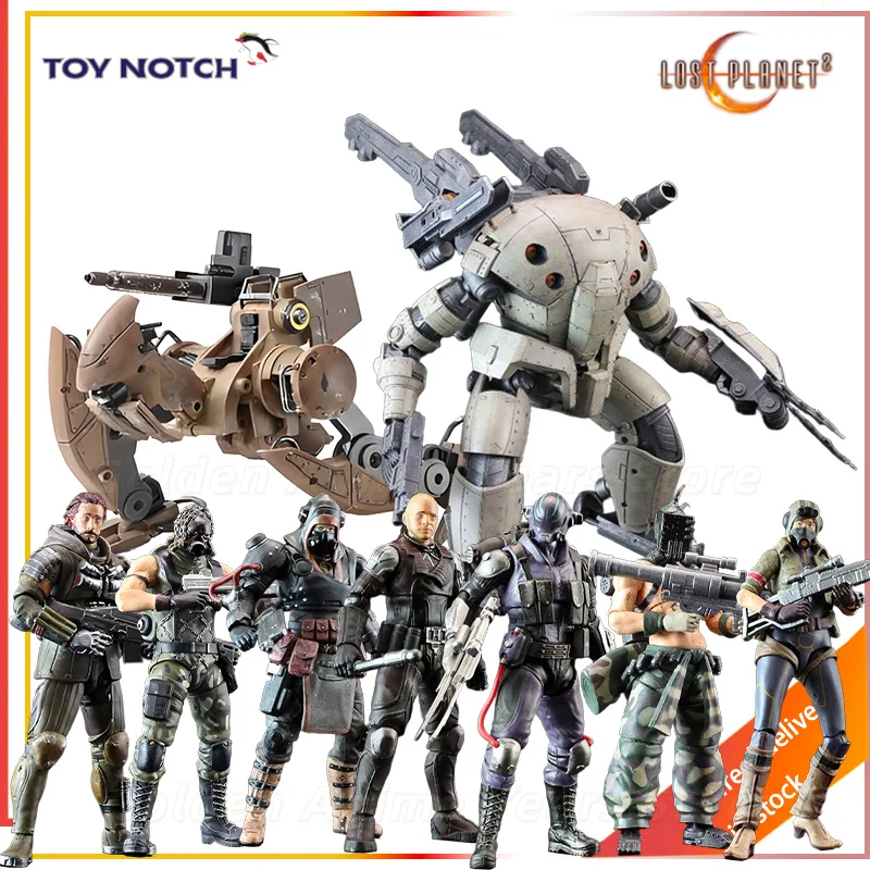 Toy Notch LOST PLANET Series Jungle Pirate Mercenary PTX-140 Hardballer Articulated Action Figure Collection Gift&Collection
