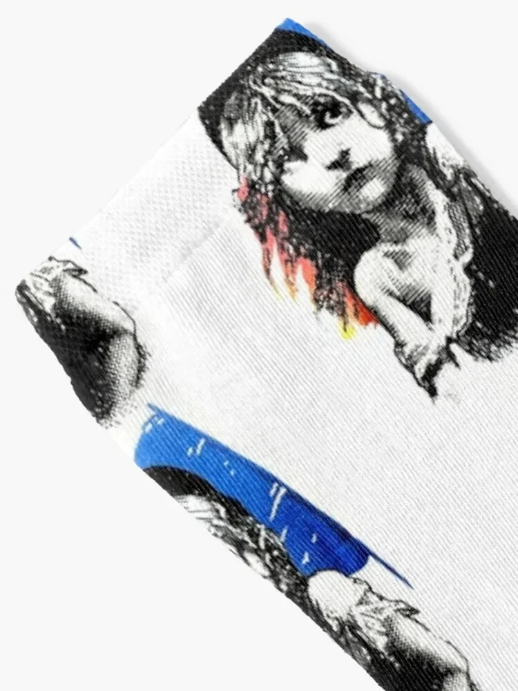 Vintage 1986 Les Miserables Socks basketball Non-slip Wholesale anime Socks Men's Women's