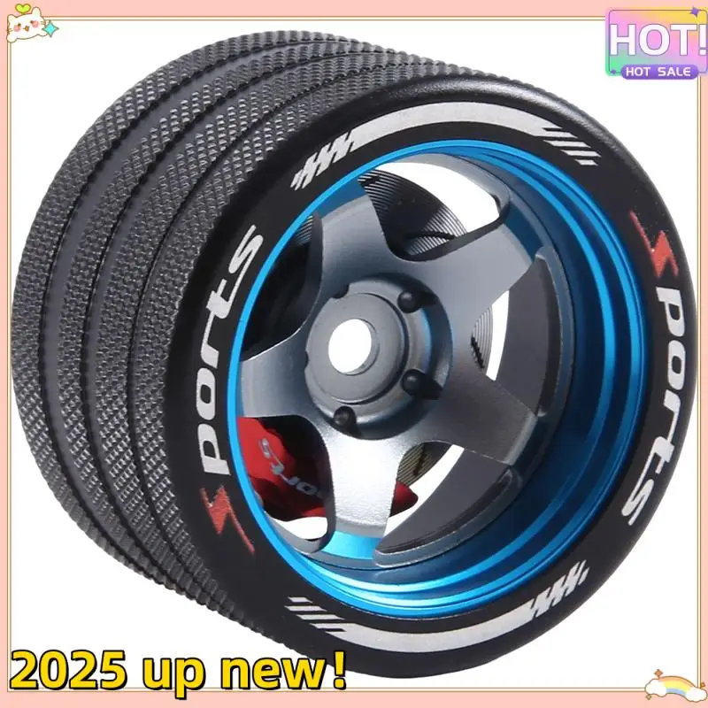 

Для SANWA MT4/FUTABA 4PX/Flysky NB4/KO EX Next/WFLY X9 пульт дистанционного управления универсальный металлический маховик рулевое колесо синие детали